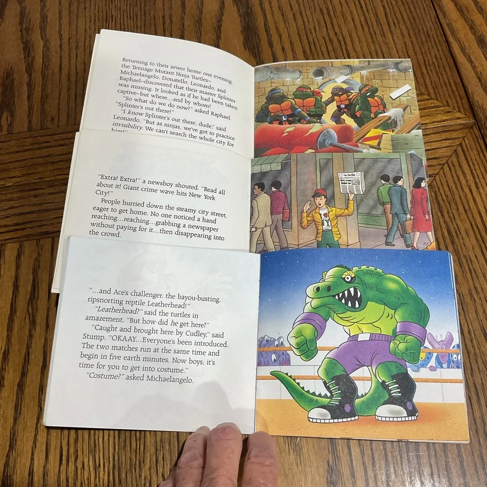 Teenage Mutant Ninja Turtles books 📚